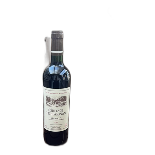 Bordeaux Médoc Héritage De Blaignan 2012