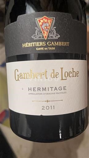 Rhônen laakso Hermitage Héritiers Gambert Gambert de Loche 2011