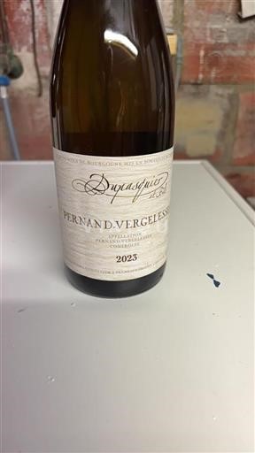 Bourgogne Pernand-Vergelesses Grand Cru Dupasquier Et Fils 2023
