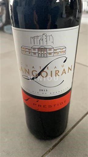 Bordeaux Nicht spezifiziert Château Langoiran Prestige 2015