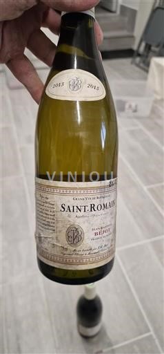 Vin Blanc sec Jean-Baptiste Béjot 2013 France Bourgogne Saint-Romain