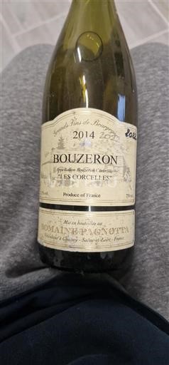 Borgogna Bouzeron Domaine Pagnotta Les Corcelles 2014