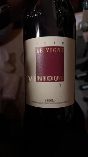 Piémont Barolo Sandrone Le Vigne 2018