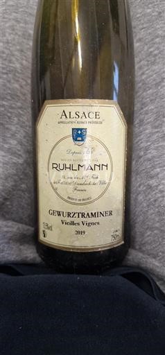 Alsace Ruhlmann Vieilles Vignes 2019