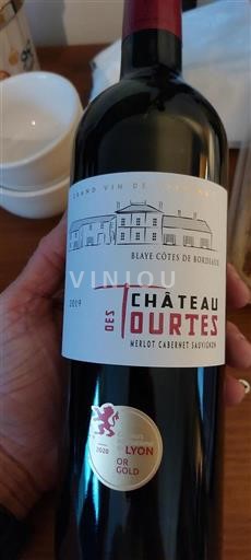 Bordeaux Blaye-côtes-de-bordeaux Château Des Tourtes Merlot Cabernet Sauvignon 2019