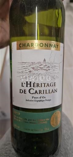 Languedoc-Roussillon Pays d'Oc L'héritage De Carillan 2019
