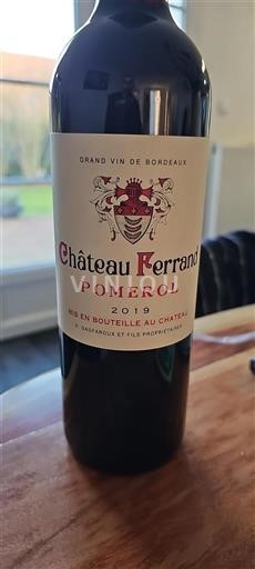 Bordeaux Pomerol Château Ferrand 2019