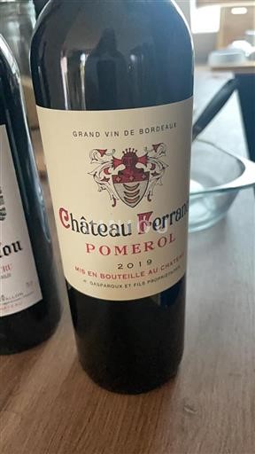 Bordeaux Pomerol Château Ferrand 2019