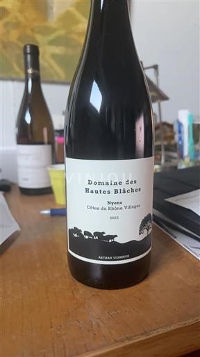 Rhône-dalen Côtes-du-Rhône-Villages Domaine Des Hautes Blaches 2023