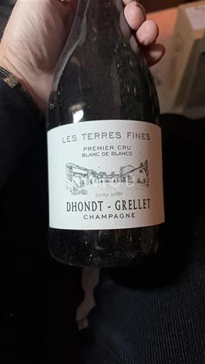 Champaña Champán Premier Cru Dhondtgrellet Les Terres Fines Sin añada