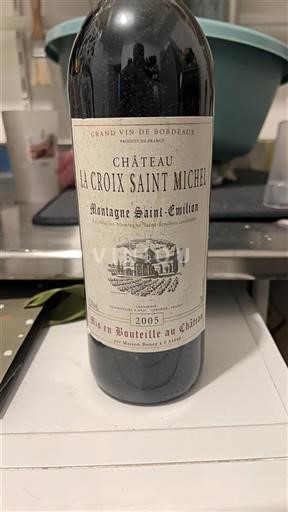 Burdeos Montagne-Saint-Émilion Château La Croix Saintmichel 2005