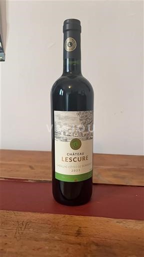 Bordeaux Cadillac-côtes-de-bordeaux Château Lescure 2023