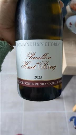 Loiredalen Ospecificerad Domaine H&n Choblet Pavillon du Haut Bourg 2023