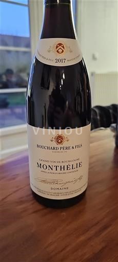 Bourgogne Monthélie Bouchard Père & Fils 2017
