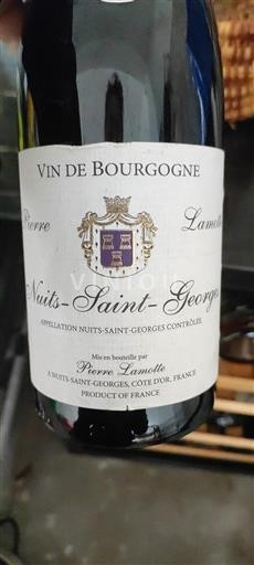 Burgundija Nuits-Saint-Georges Pierre Lamotte 2012