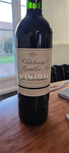 Bordeaux Lussac-saint-émilion Château Moulin Noir 2011