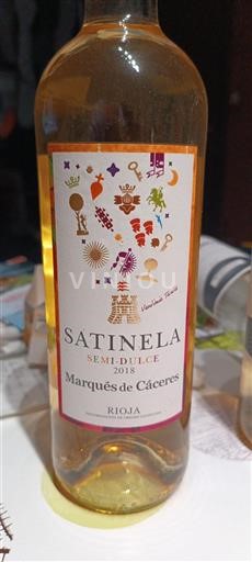 La Rioja Rioja Marqués De Cáceres Satinela 2018