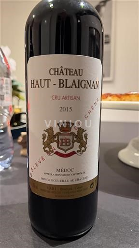Bordeaux Médoc Château Hautblaignan 2015