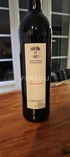 Languedoc Languedocsluttningarna Domaine La Massamier Expression 2022
