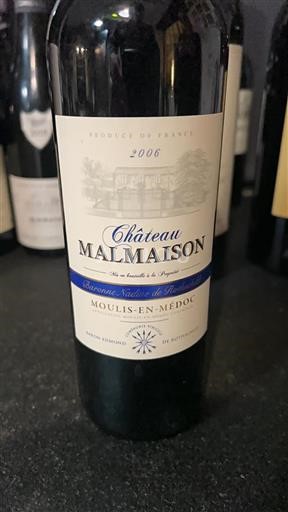Bordeaux Moulis-en-Médoc Château Malmaison 2006