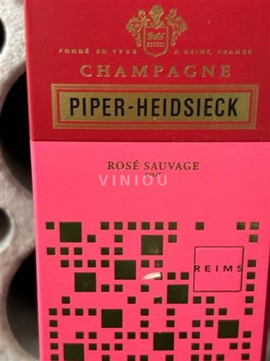 Champagne Piperheidsieck Rosé Sauvage Non Millésimé
