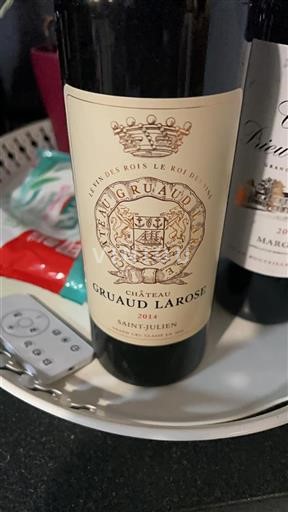 Vin Rouge sec Gruaud Larose 2014 France Bordeaux Saint-Julien Grand Cru