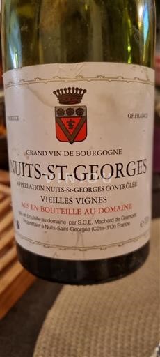 Bourgogne Nuits-saint-georges Grand Cru S.c.e. Machard De Gramont Vieilles Vignes 2013