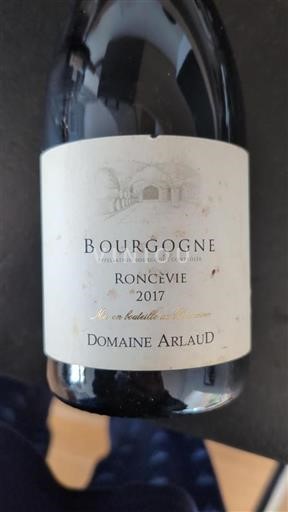 Bourgondië Bourgogne Domaine Arlaud Roncevie 2017