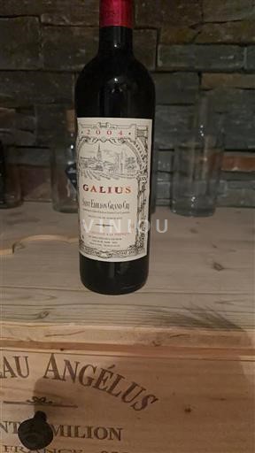 Bordeaux Saint-Émilion Grand Cru Grand Cru Galius 2004
