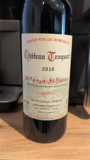 Bordeaux Not Specified Château Troquart 2016