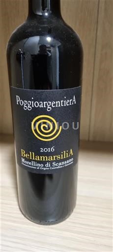Toscana Morellino di Scansano Poggioargentiera Bellamarsilia 2016