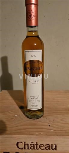 Vin Blanc demi-sec Auslese Cuvée Kracher 2007 Autriche Burgenland