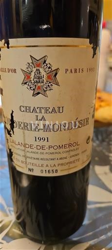Bordeaux Lalande-de-pomerol Château La Fonderiemondésir 1991