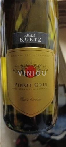 Alsazia Pinot grigio Michel Kurtz Caroline 2023