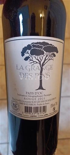 Languedoc-Roussillon Pays d'Oc La Grange Des Pins 2021