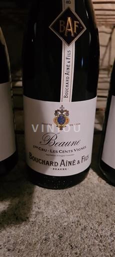 Vin Rouge sec Bouchard Aîné & Fils 2013 France Bourgogne Beaune Premier Cru