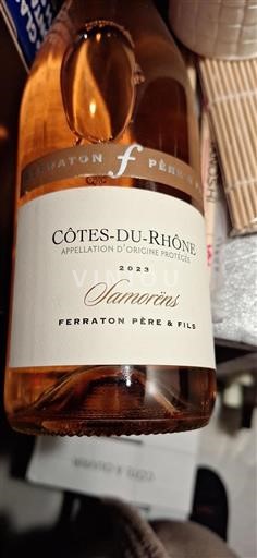 Rhône Valley Côtes-du-Rhône Ferraton Père & Fils Samorëns 2023