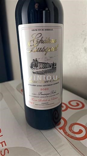 Bordeaux Lussac-saint-émilion Château Busquet 2020