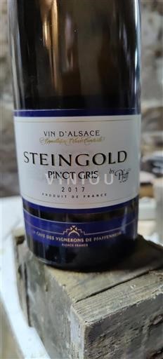 Alsácia Não especificado La Cave Des Vignerons De Pfaffenheim Steingold 2017
