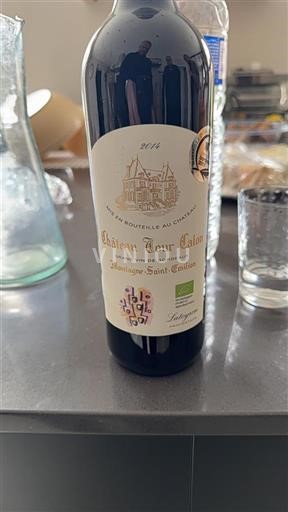 Bordeaux Montagne-Saint-Émilion Château Tour Calon 2014
