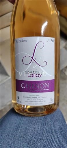 Vallée de la Loire Chinon Domaine Lallay 2020