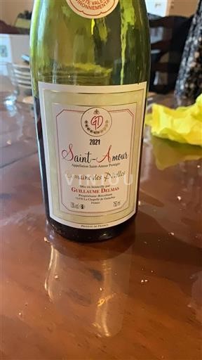 Vin Rouge sec Domaine Des Péroelles 2021 France Bourgogne Saint-Aubin AOC