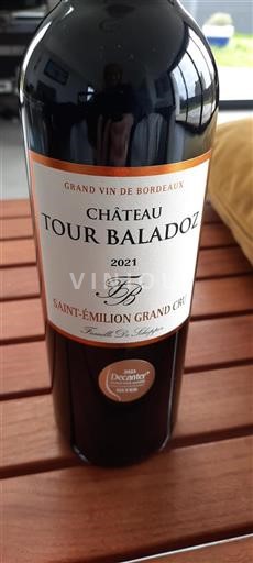 Bordeaux Saint-Émilion Grand Cru Grand Cru Château Tour Baladoz 2021