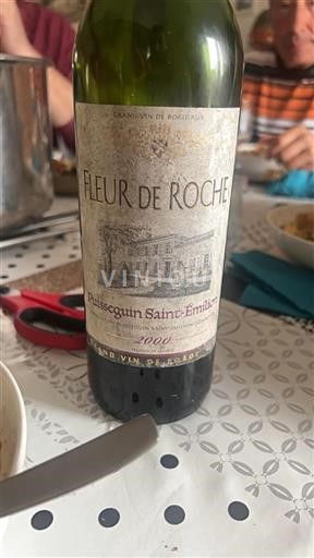 Bordeaux Puisseguin-saint-émilion Fleur De Roche 2000