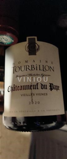 Rhônetal Châteauneuf-du-Pape Domaine Tourbillon Vieilles Vignes 2020