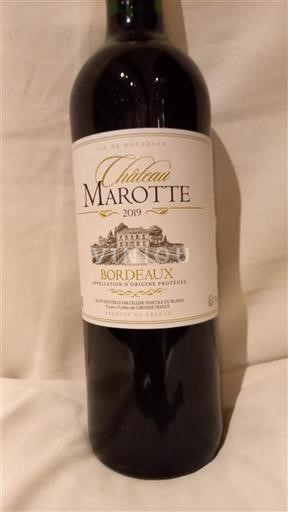 Bordeaux Château Marotte 2019