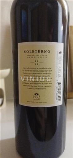 Wallis Niet gespecificeerd Imesch Vins Soleterno 2022
