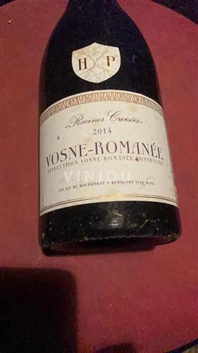 Burgundi Vosne-Romanée Grand Cru Racines Croisées 2014