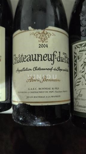 Rhône Valley Châteauneuf-du-Pape Henri Bonneau 2004