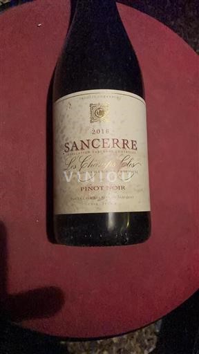 Loirevallei Sancerre La Cave Des Vins De Sancerre Les Champs Clos 2016